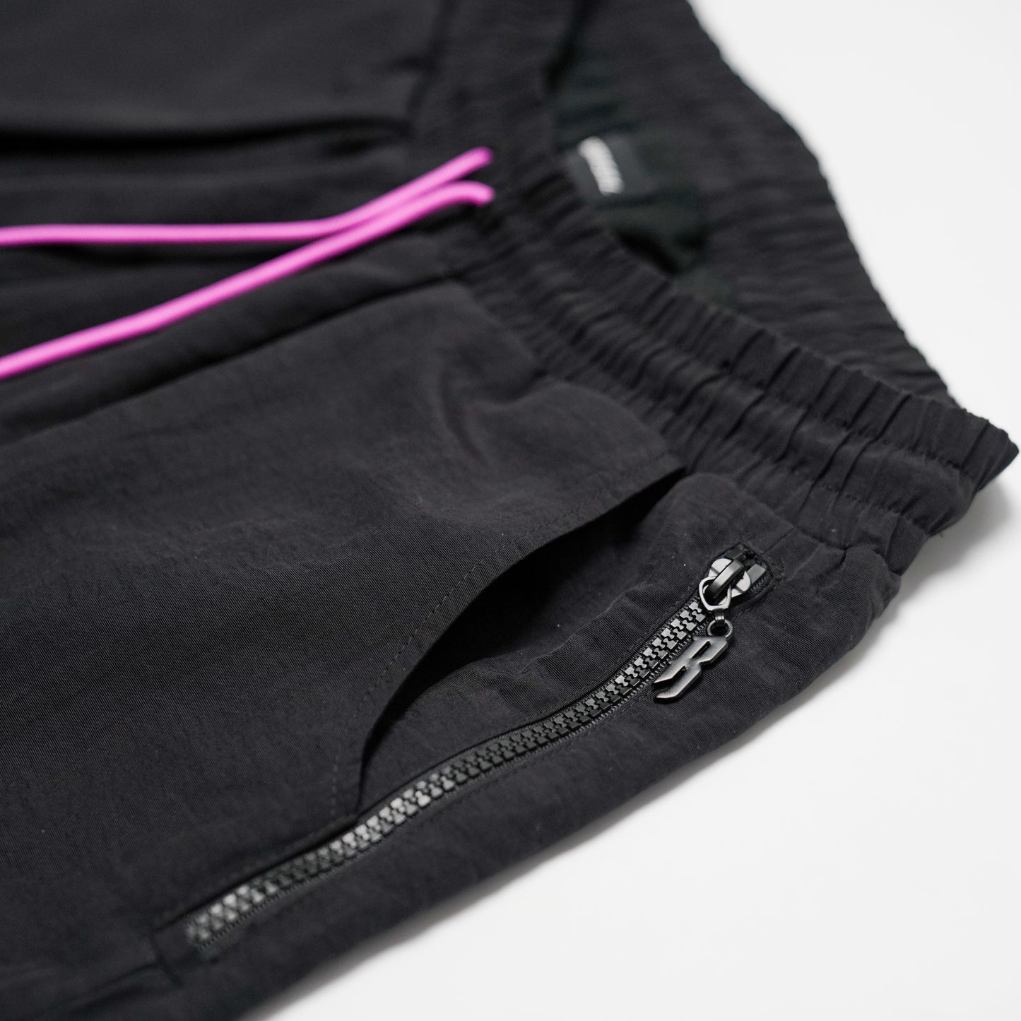 Black Nylon Short