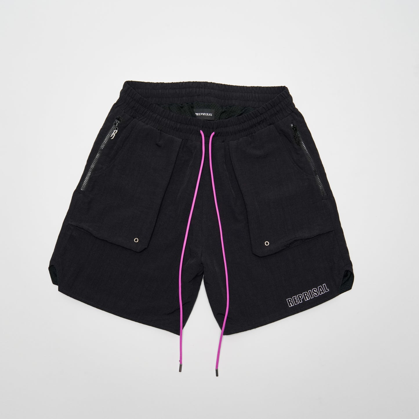 Black Nylon Short