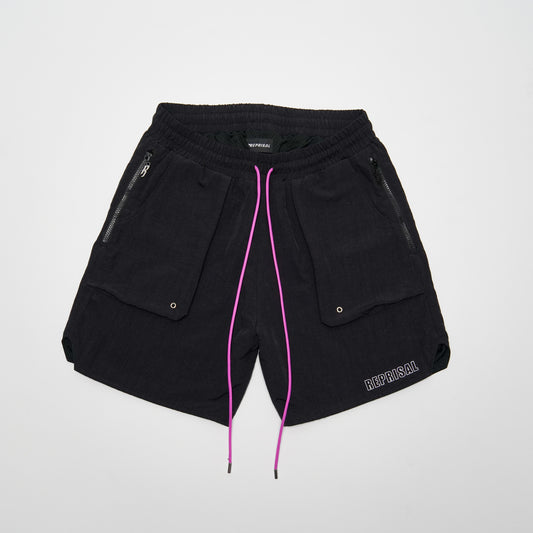 Black Nylon Short